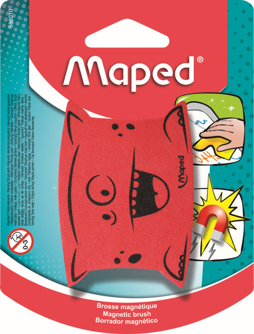 MAPED Magnetic Black & Whiteboard Eraser-586010