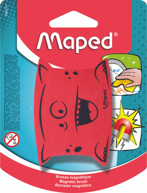 MAPED Black&Whiteboard Eraser Magnetic Each MAPED Black&Whiteboard Eraser Magnetic Each