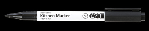 MONAMI Kitchen Marker 420 Black Waterproof-723118 MONAMI Kitchen Marker 420 Black Waterproof-723118