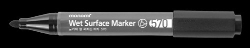 MONAMI Wet Surface Marker 570 Blk-723123 MONAMI Wet Surface Marker 570 Blk-723123