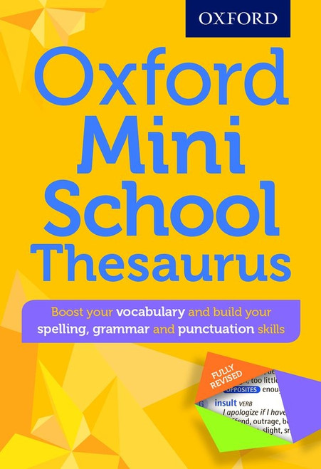 OXFORD Mini School Thesaurus 5th Edition Flexi-DIC189905 OXFORD Mini School Thesaurus 5th Edition Flexi-DIC189905