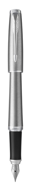 PARKER Urban Metro Metallic Chrome Trim Fountain Pen - Medium Nib - Blue Ink PARKER Urban Metro Metallic Chrome Trim Fountain Pen - Medium Nib - Blue Ink