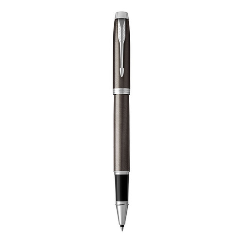 PARKER IM Rollerball Pen - Dark Espresso Chrome Trim-NS1931664