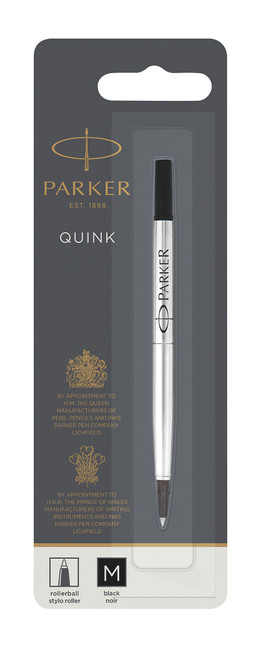 PARKER Rollerball Refill - Black-NS1950323