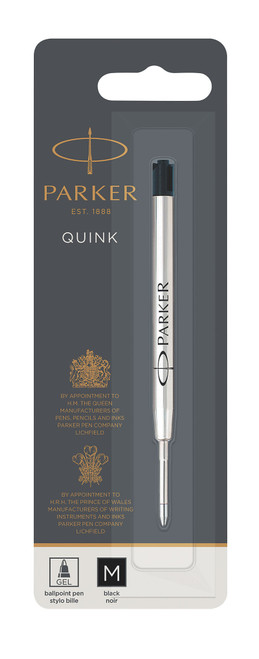PARKER Quinkflow Ballpoint Pen Gel Refill - Black-NS1950344