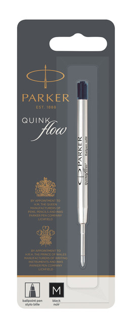 PARKER Quinkflow Ballpoint Pen Refill - Black-NS1950369 PARKER Quinkflow Ballpoint Pen Refill - Black-NS1950369