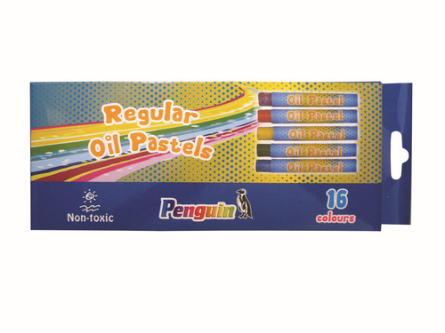 PENGUIN Oil Pastels (Box of 16)-CRA7829A PENGUIN Oil Pastels (Box of 16)-CRA7829A