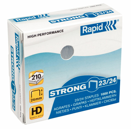 RAPID Staples Strong 23/24 (Box of 1000) RAPID Staples Strong 23/24 (Box of 1000)