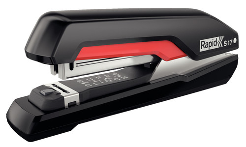RAPID Supreme Stapler  FS S17 - 30 Sheet (Black and Red)-RAP5000538