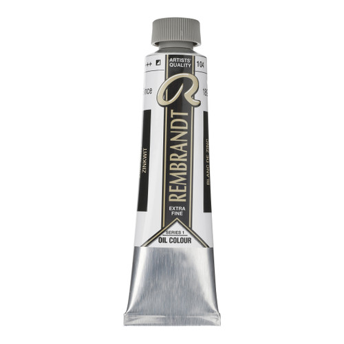 ROYAL TALENS REMBRANDT Oil 40Ml Zinc White-RT01051042