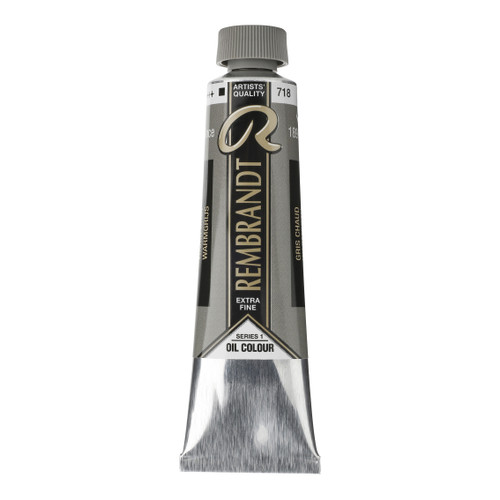 ROYAL TALENS REMBRANDT Oil 40Ml Warm Grey-RT01057182