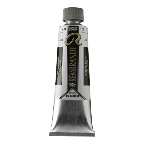 ROYAL TALENS REMBRANDT Oil 150Ml Titanium White-RT01071052 ROYAL TALENS REMBRANDT Oil 150Ml Titanium White-RT01071052
