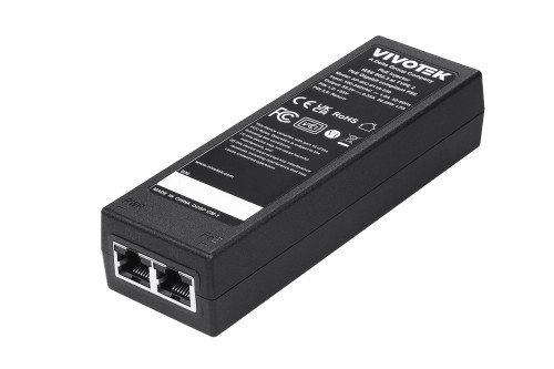 VIVOTEK AP-GIC-011A-030, Fast Ethernet, Gigabit Ethernet, IEEE 802.3, IEEE 802.3ab, IEEE 802.3af, IEEE 802.3at, IEEE 802.3u, Black, 200000 h, 1,2 (+)/3,6 (-), Over current, Short circuit VIVOTEK AP-GIC-011A-030, Fast Ethernet, Gigabit Ethernet, IEEE 802.3, IEEE 802.3ab, IEEE 802.3af, IEEE 802.3at, IEEE 802.3u, Black, 200000 h, 1,2 (+)/3,6 (-), Over current, Short circuit