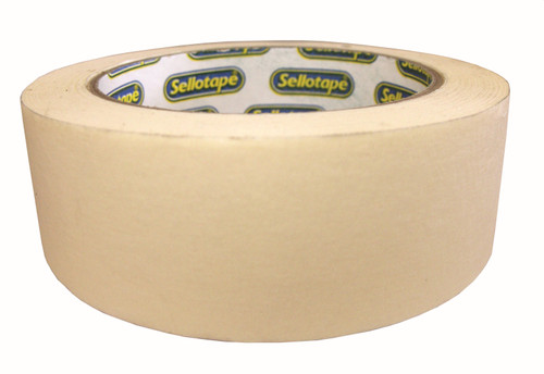 SELLOTAPE Masking Tape Utility Grade 48mm x 40m Roll-MTU4840 SELLOTAPE Masking Tape Utility Grade 48mm x 40m Roll-MTU4840