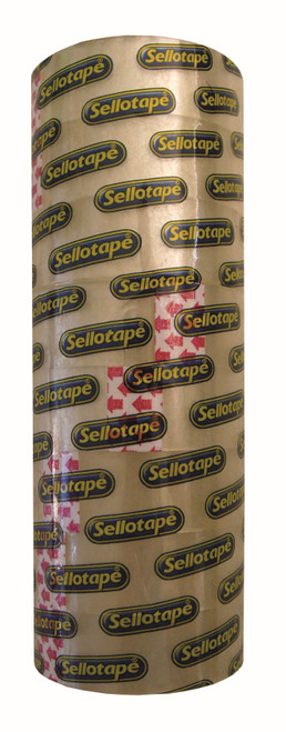 SELLOTAPE Clear 18mmx66m Large Core 8 Pack (New)-XLP1866A SELLOTAPE Clear 18mmx66m Large Core 8 Pack (New)-XLP1866A