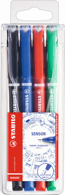 STABILO Sensor Wallet Of 4-189-4 STABILO Sensor Wallet Of 4-189-4