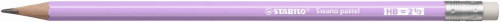 STABILO Swano HB Pencil: Pastel Lilac Each NEW STABILO Swano HB Pencil: Pastel Lilac Each NEW