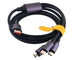 3-in-1 USB Type-C Cable - GSR - P2738B