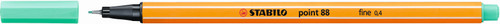 STABILO Point 88 Fineliner IceGreen Each-88-13 STABILO Point 88 Fineliner IceGreen Each-88-13