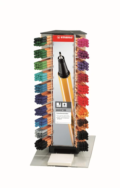 STABILO Point 88 Fineliner Assorted Display 240's-88-240