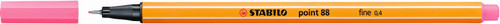 STABILO Point 88 Fineliner Light Pink Each-88-29 STABILO Point 88 Fineliner Light Pink Each-88-29