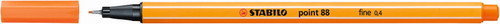 STABILO Point 88 Fineliner Pale Vermillion Each-88-30
