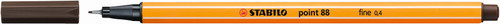 STABILO Point 88 Fineliner Umber Each-88-65