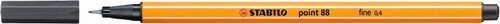 STABILO Point 88 Fineliner Deep Cold Grey Each-88-97