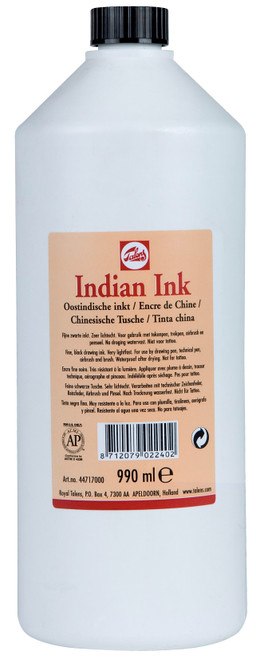 ROYAL TALENS Indian Ink 990Ml Black-RT44717000