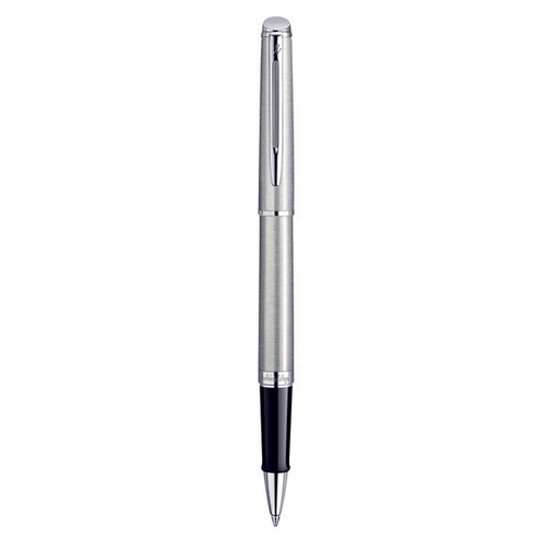 WATERMAN Hemisphere Rollerball Pen - Stainless Steel Chrome Trim-NS0920450 WATERMAN Hemisphere Rollerball Pen - Stainless Steel Chrome Trim-NS0920450