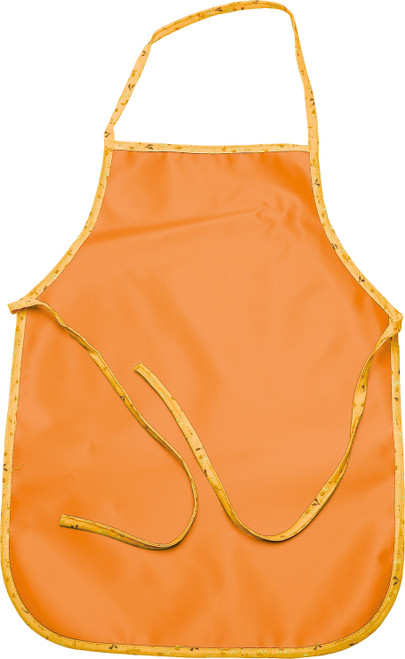 SCHOOL PRIMARY APRON - SINGLE PLAIN ORANGE SCHOOL PRIMARY APRON - SINGLE PLAIN ORANGE