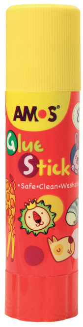 AMOS RED GLUE STICK 8gram IN 30'S RED - GSW8AR AMOS RED GLUE STICK 8gram IN 30'S RED - GSW8AR
