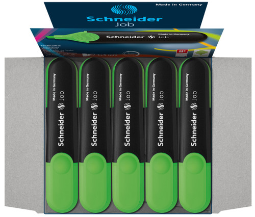 JOB 150 HIGHLIGHTER FOR PAPER COPY AND FAX 1 + 5MM GREN 10'S JOB 150 HIGHLIGHTER FOR PAPER COPY AND FAX 1 + 5MM GREN 10'S