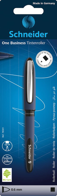 ONE BUSINESS 0.6MM BLACK CARDED ONE BUSINESS 0.6MM BLACK CARDED