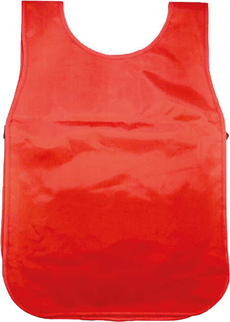 SCHOOL PRIMARY APRON- DOUBBLE SIDE RED SCHOOL PRIMARY APRON- DOUBBLE SIDE RED