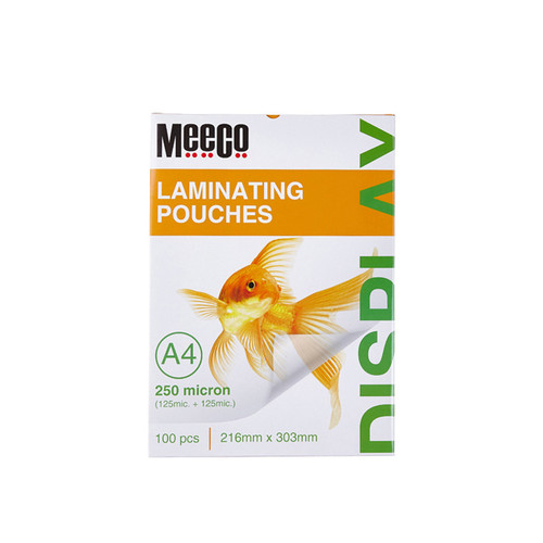 Laminating pouch A4 250 micron (100Pcs/box) Laminating pouch A4 250 micron (100Pcs/box)