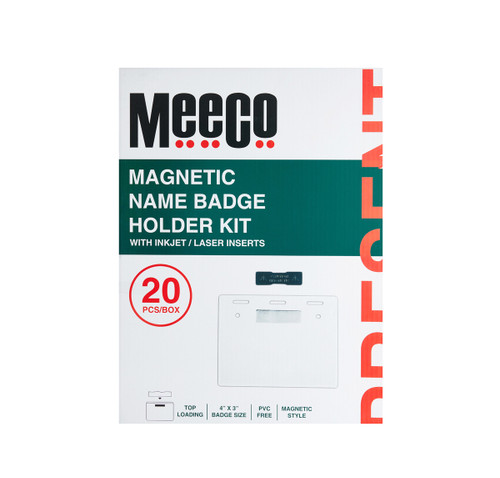 Magnetic Name Badge (20Pcs/box) Magnetic Name Badge (20Pcs/box)