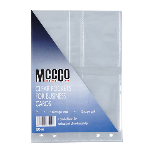A5 Business card sleeves   (10Pcs/pack) A5 Business card sleeves   (10Pcs/pack)