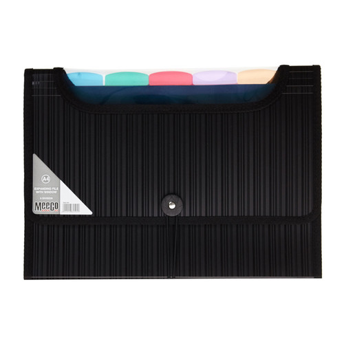 A4 Expanding file with window 6 divisions A4 Expanding file with window 6 divisions