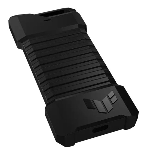 ASUS ESD-T1A/BLK/G/AS//, SSD enclosure, M.2, M.2, PCI Express, Serial ATA, 10 Gbit/s, USB connectivity, Black ASUS ESD-T1A/BLK/G/AS//, SSD enclosure, M.2, M.2, PCI Express, Serial ATA, 10 Gbit/s, USB connectivity, Black