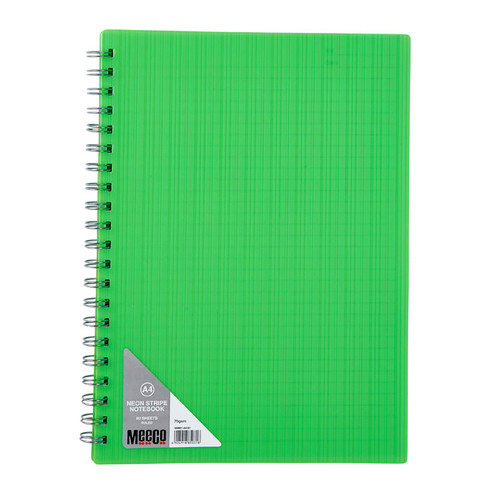 A4 Notebook with stripe pattern A4 Notebook with stripe pattern
