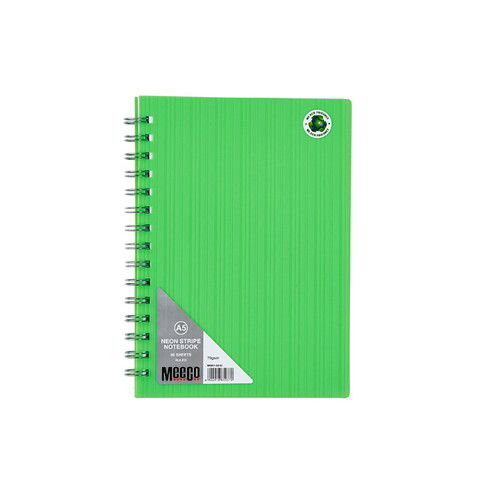 A5 Notebook with stripe pattern A5 Notebook with stripe pattern