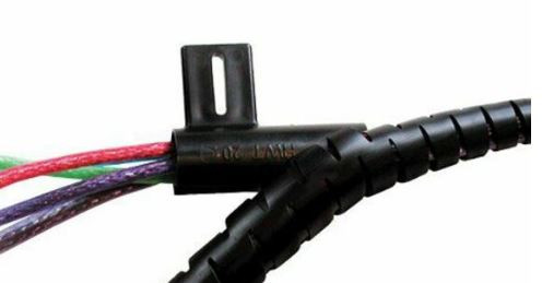 Effortlessly organise wires and cables to remove clutter and avoid trip hazards