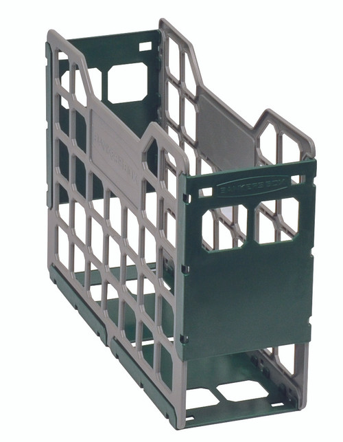 Slatted Econo Container - Green Plastic - 4 pk Slatted Econo Container - Green Plastic - 4 pk
