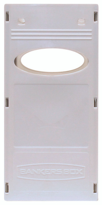 Bankers Box Solid Plastic Container - White - 4 pk Bankers Box Solid Plastic Container - White - 4 pk