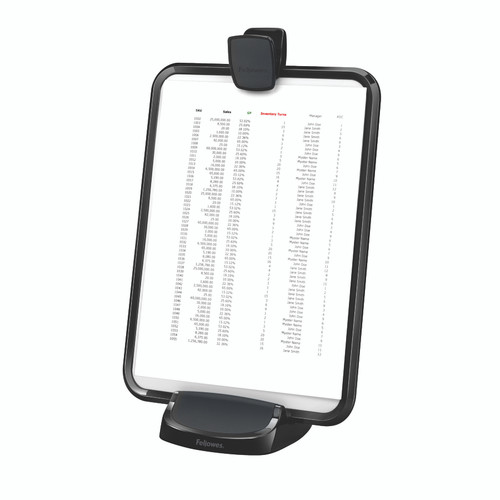 Raises your laptop screen to eye level relieving stress to the shoulders and neck. Raises your laptop screen to eye level relieving stress to the shoulders and neck.
