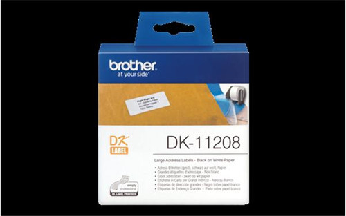 BROTHER Brother Large Address Labels DK-11208 BROTHER Brother Large Address Labels DK-11208