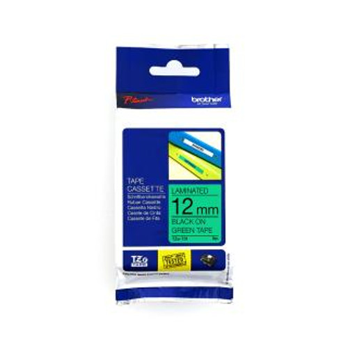 BROTHER Brother TZ731 12mm Black on Green Labelling Tape BROTHER Brother TZ731 12mm Black on Green Labelling Tape