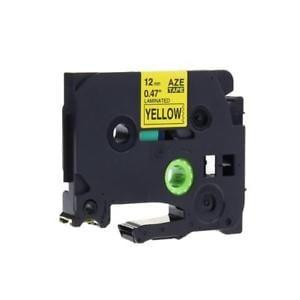 BROTHER TZ 631 Compatible 12mm Black/Yellow Tape