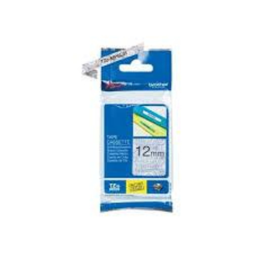 BROTHER Brother TZe-MPSL31 Black on Silver Lace Laminated Tape 12mm BROTHER Brother TZe-MPSL31 Black on Silver Lace Laminated Tape 12mm